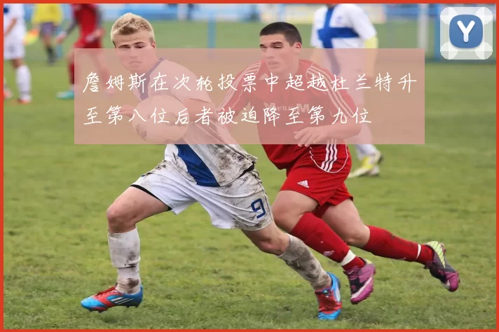 詹姆斯在次轮投票中超越杜兰特升至第八位后者被迫降至第九位